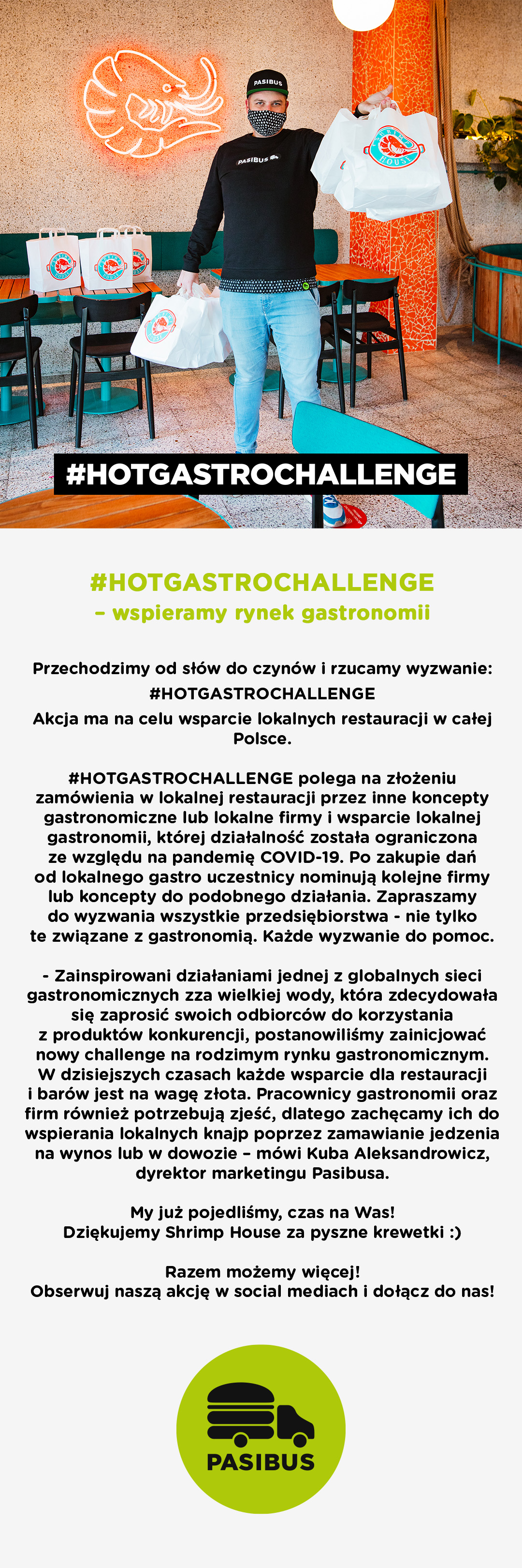 HOTGASTROCHALLENGE - Wspieramy Gastro